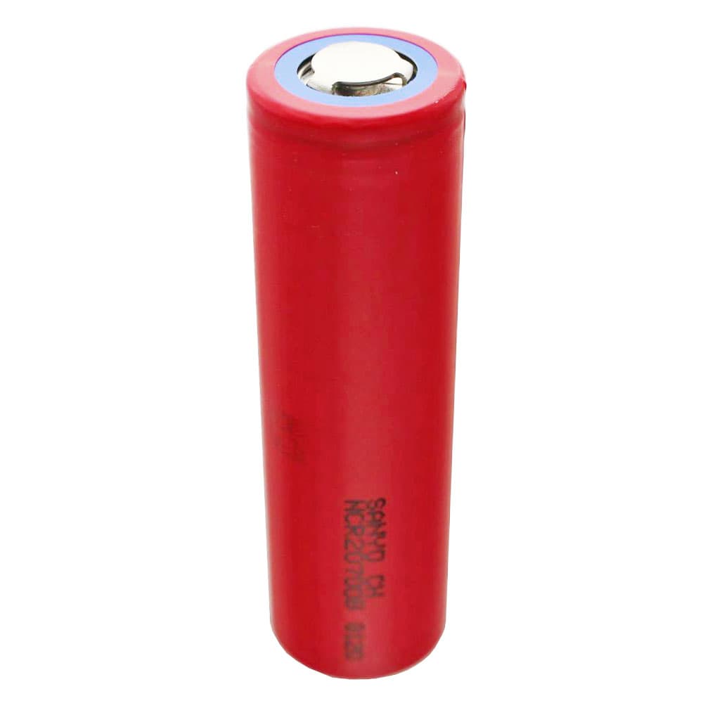 Sanyo / Panasonic NCR20700B 4250mAh 3.6V - 3.7V min. 4050mAh puissance de sortie maximale de 20 A (4250mAh) (Flat Top)