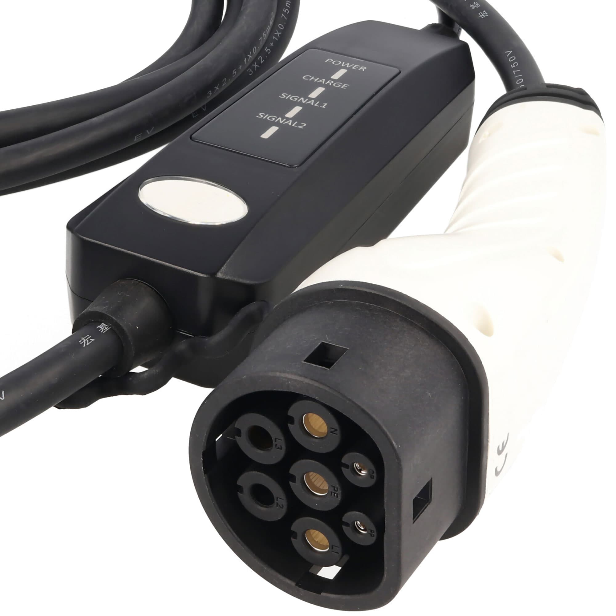 Câble de charge et chargeur adapté au SUV électrique Togg T10X Fabriqué en Turquie, avec prise SchuKo vers Type 2 Mode2 230V