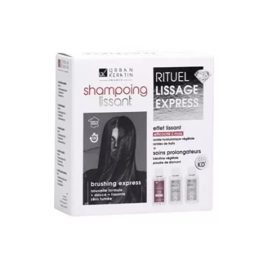 Urban Keratin Coffret Rituel Lissage Express Shampooing Lissant