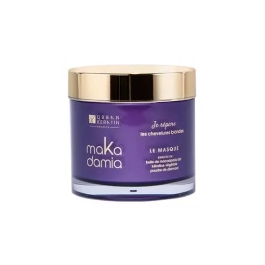 Urban Keratin Masque Cheveux Blonds Makadamia 200 ml