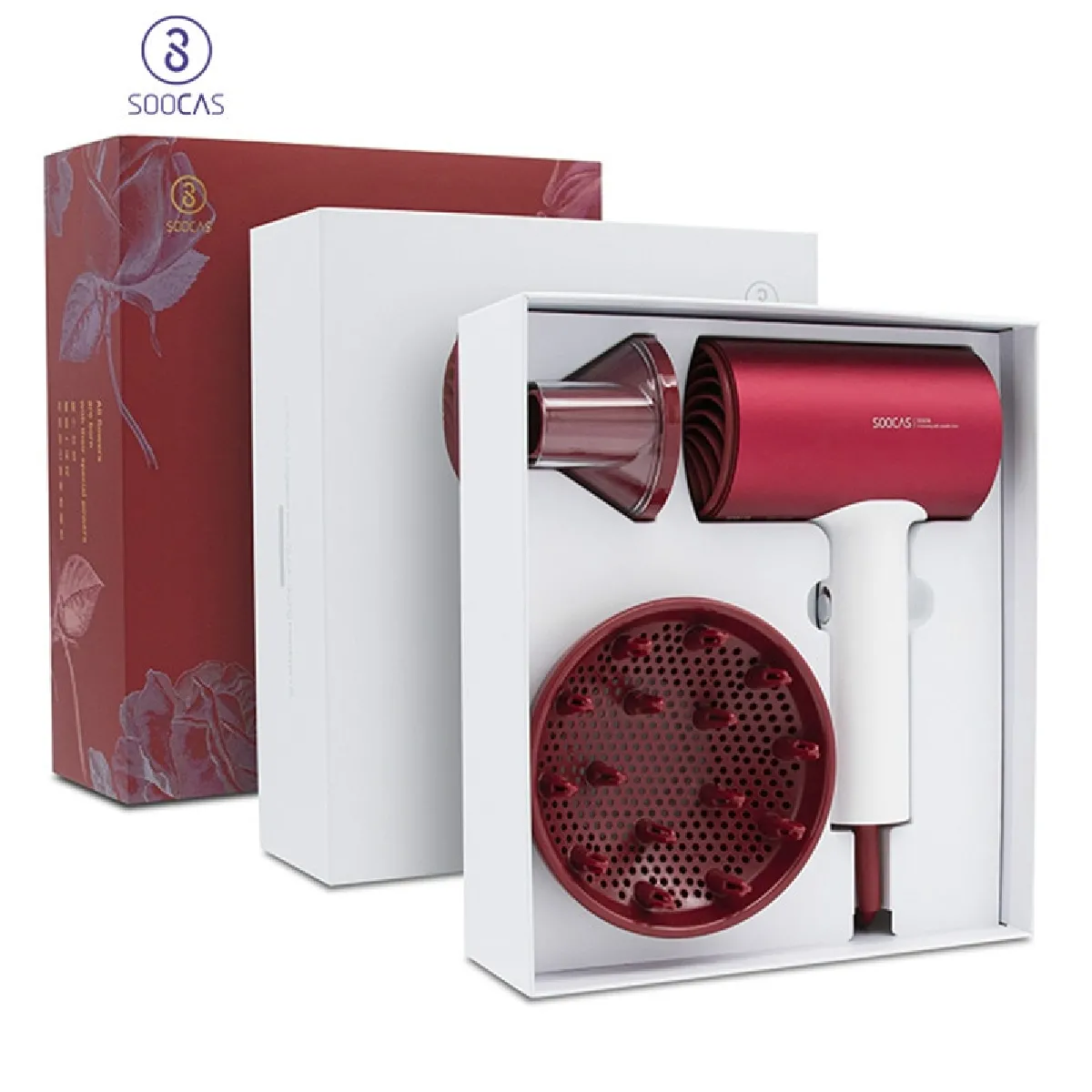 H5 Sèche-cheveux électrique - Rouge