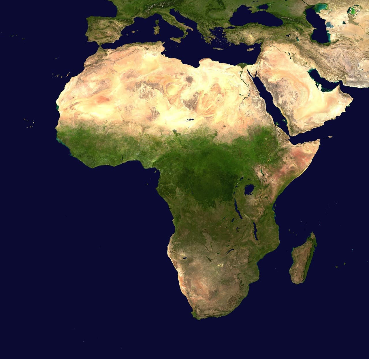 Liste des pays d'Afrique : caractéristiques et cultures